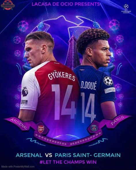 Arsenal vs Paris Saint-Germain